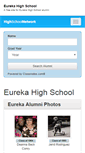Mobile Screenshot of eurekahighschool.net